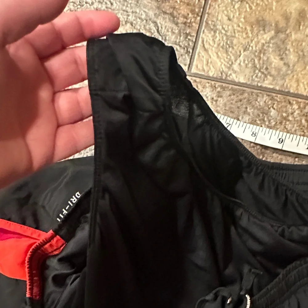 Nike Black and Red Athletic Shorts - Picture 3 of 6